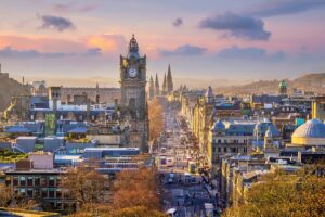 Edinburgh Chester and London