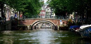 Amsterdam channel and river