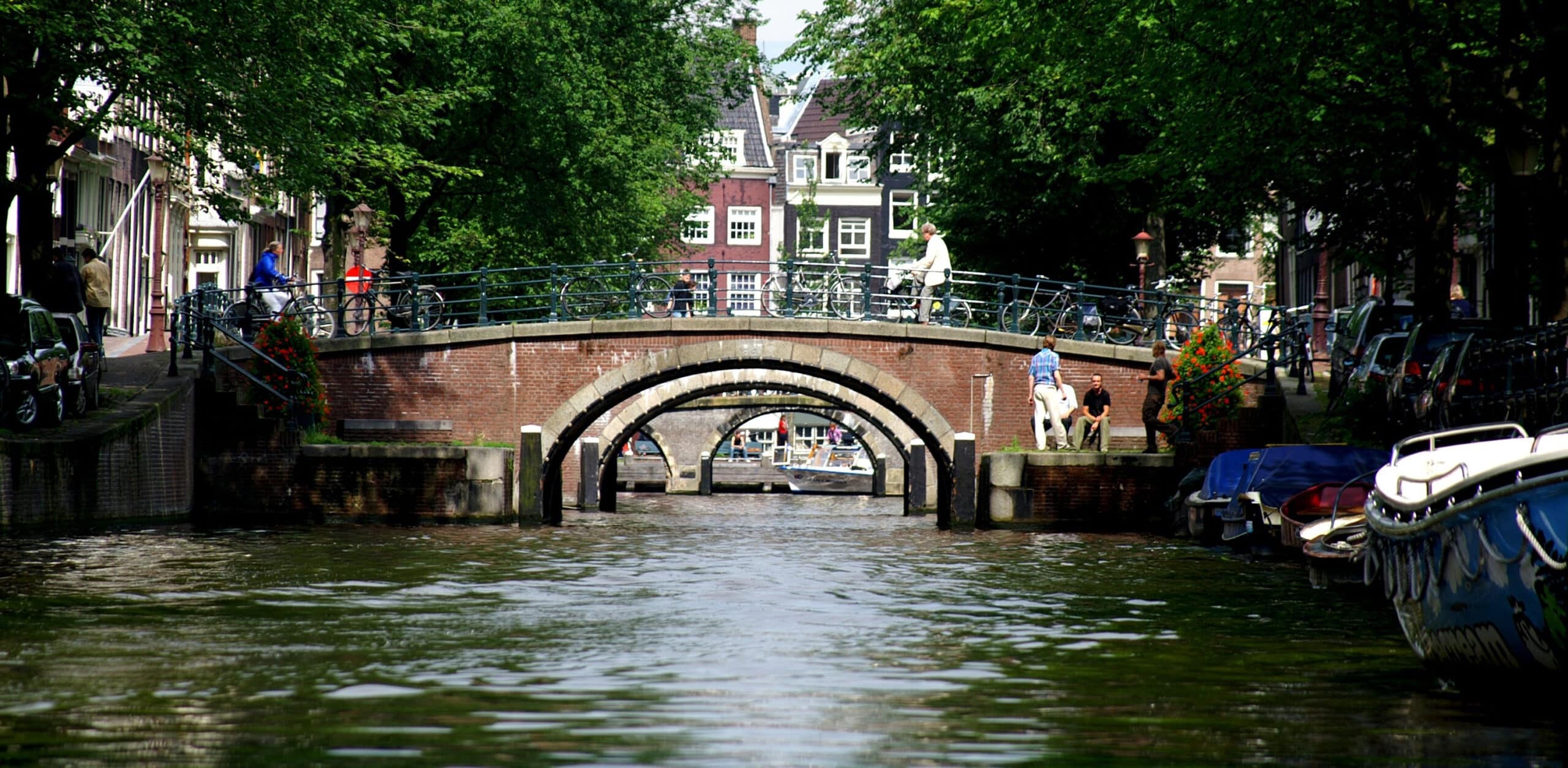 Amsterdam channel and river